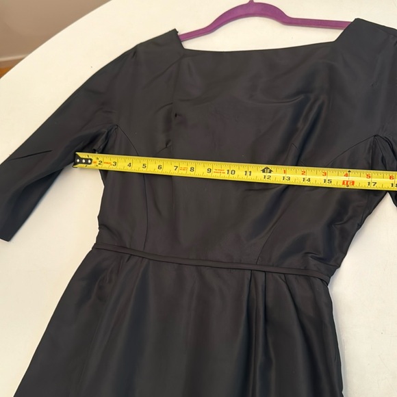 Vintage 1955 Leslie Fay original Audrey Hepburn classic cocktail dress S - Picture 8 of 11